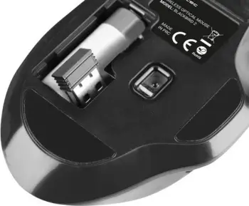 Maus Natec Blackbird, wireless, USB, i zi