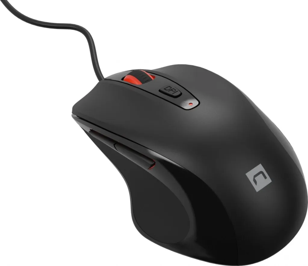 Maus Natec PIGEON, me kabllo, USB, i zi - 6