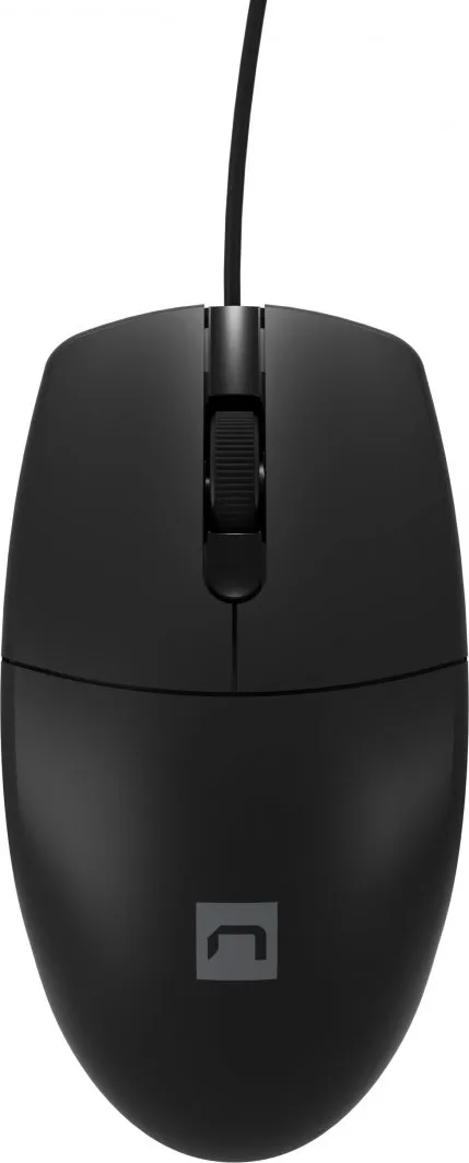 Maus Natec Ruff, me kabllo, USB, i zi - 1