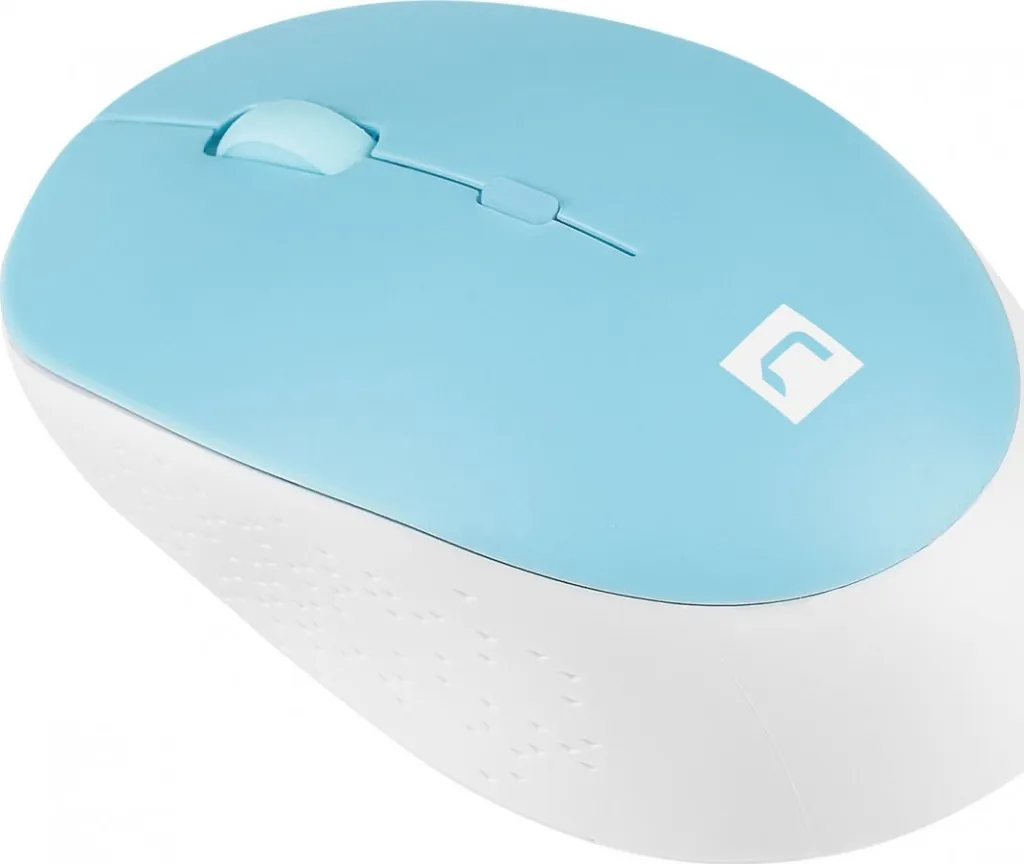 Maus Natec Harrier, wireless, Bluetooth, i bardhë dhe i kaltërt - 3