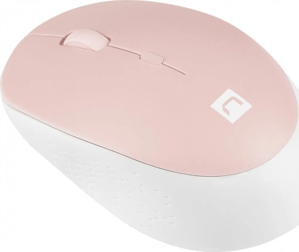 Maus Natec Harrier, wireless, Bluetooth, i bardhë dhe rozë - 2