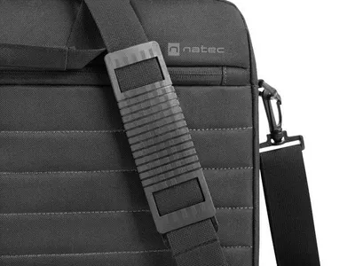 Çantë dore për laptop Natec TARUCA, 14.1", e zezë - 4