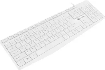 Tastierë Natec NAUTILUS, USB, e bardhë