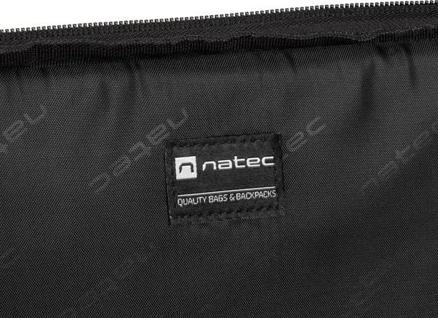 Çantë dore për laptop Natec GOA, 15.6", e hirtë / e zezë - 3