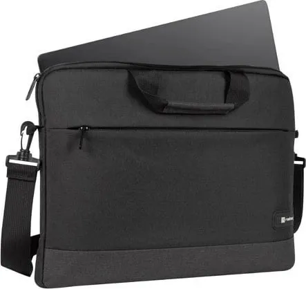 Çantë dore për laptop Natec GOA, 15.6", e hirtë / e zezë - 7