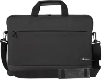 Çantë dore për laptop Natec GOA, 15.6", e hirtë / e zezë