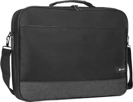 Çantë messenger NATEC Impala 2 për laptop 14.1", e zezë/gri - 5