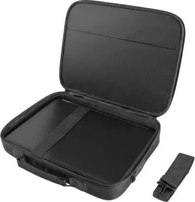 Çantë messenger NATEC Impala 2 për laptop 14.1", e zezë/gri - 9