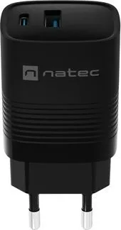Karikuesi NATEC RIBERA GAN, 1X USB-A + 1X USB-C 30W, i zi - 3