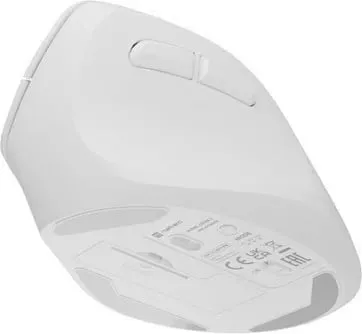 Maus NATEC Crake 2, wireless, Bluetooth + RF, 2400 DPI, i bardhë - 1
