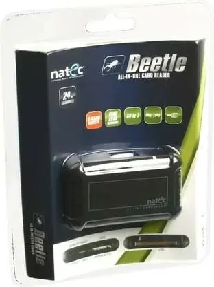 Lexues i jashtëm Natec NCZ-0206, USB 2.0, 480 MB/s, i zi