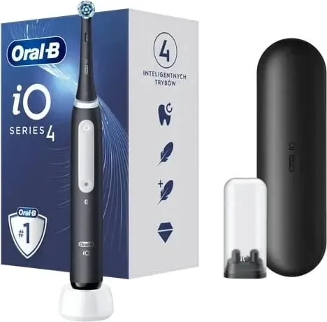 Furçë dhëmbësh elektrike Braun Oral-B iO 4, për të rritur, e zezë - 2