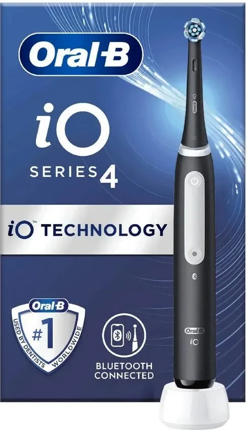 Furçë dhëmbësh elektrike Braun Oral-B iO 4, për të rritur, e zezë - 3