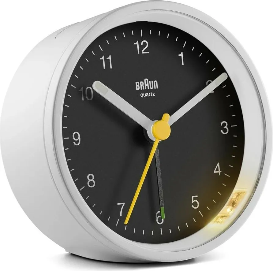 Orë alarmi Braun BC12WB, kuarc, 12h, buzzer, e zezë/bardhë - 3