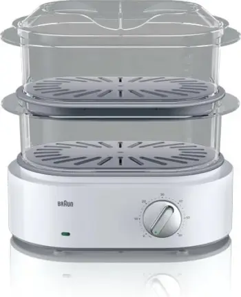 Avullues ushqimi Braun FS 5100, 3.1L, 2 shporta, i bardhë