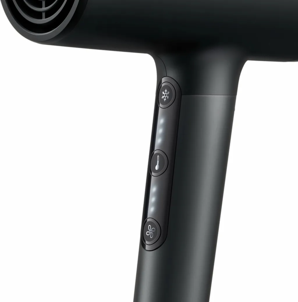 Tharëse flokësh Braun HD 4.2, 2100 W, e zezë - 2