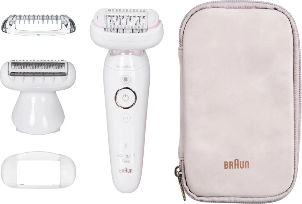 Epilator Braun 9002, i bardhë / ari - 3