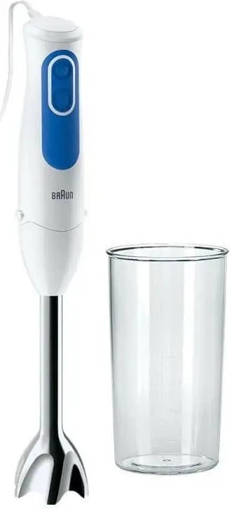 Blender dore Braun MQ 3000 WH Smoothie+, 0.6L, 700W, bardhë/kaltër