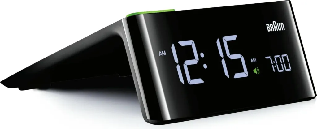 Alarm digjital Braun BNC016, LCD, 12/24h, zi - 2