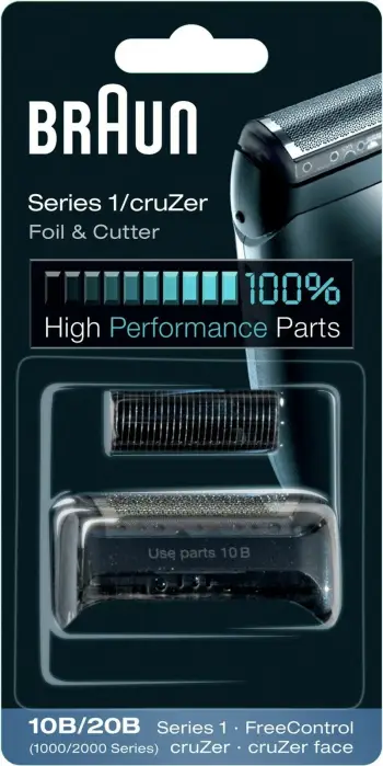Kokë rroje Braun Series 1 10B, për FreeControl/cruZer, e zezë