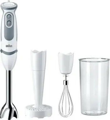 Blender dore Braun MultiQuick 5 MQ 5207 WH, 1000W, 21 shpejtësi, gri/bardhë