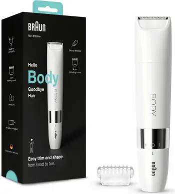 Epilator Braun Mini Hair Remover, i bardhë