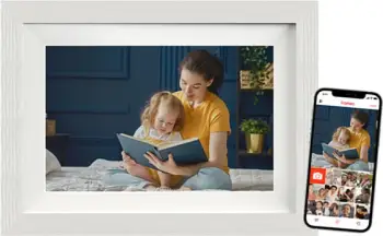 Kornizë digjitale Braun DigiFrame 10W, 10.1 inç, 32GB, WiFi, e bardhë