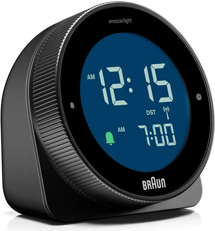 Orë alarmi Braun BC 24 B DCF, LCD, zezë - 2