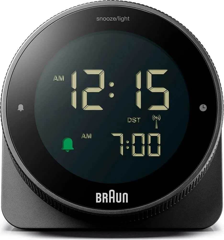 Orë alarmi Braun BC 24 B DCF, LCD, zezë - 3