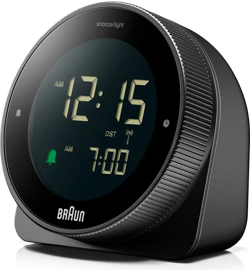 Orë alarmi Braun BC 24 B DCF, LCD, zezë - 4