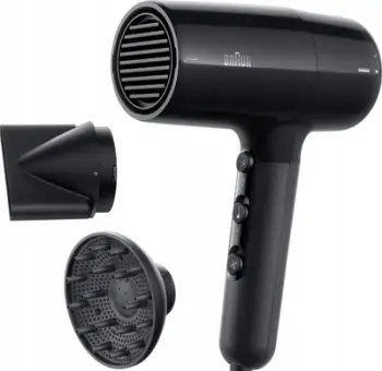 Tharëse flokësh Braun HD225E, 2200W, teknologji jonizuese, e bardhë