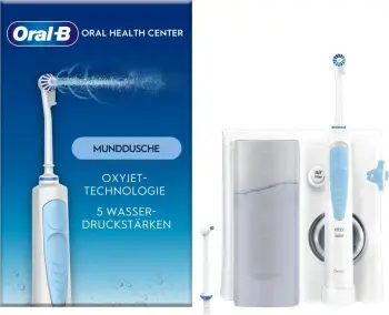 Irrigator oral Oral B OxyJet, 600 ml, me mikro flluska, i bardhë