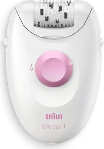 Epilator Braun Silk-épil 1 SE1-000, i bardhë