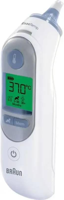 Termometër klinik, Braun, ThermoScan 7 IRT6520, zi