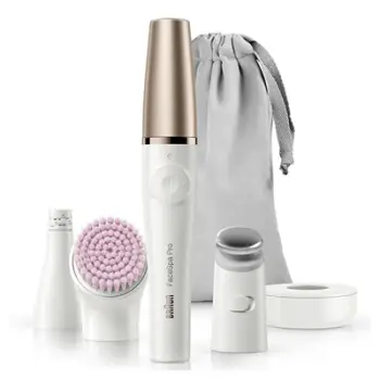 Epilator Braun 81636295, 10 pinceta, e bardhë, bronz
