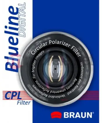 Filtër fotografik Braun Phototechnik Blueline CPL, 49 mm
