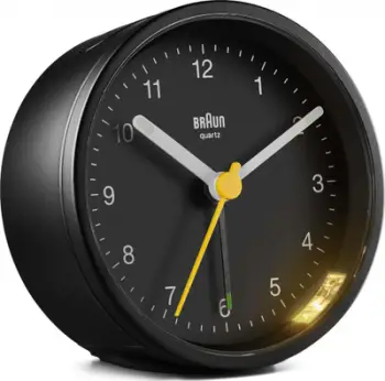 Orë me alarm Braun BC 12 B, e zezë
