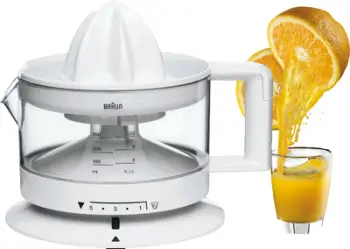 Shtrydhëse frutash Braun Citrus Juicer CJ3000, 20W, e bardhë