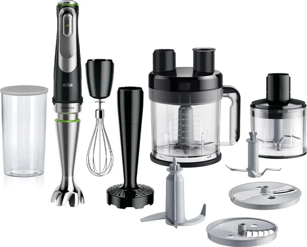 Blender manual Braun, zi-argjendtë - 1