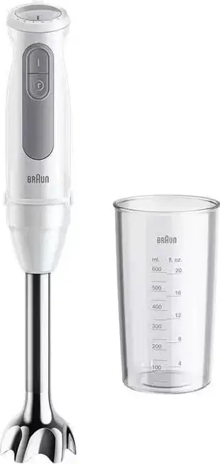 Blender dore Braun MultiQuick 5 MQ 50001M, 1000W, 21 shpejtësi, bardhë