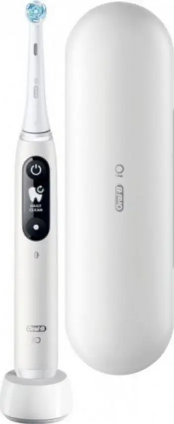 Furçë magnetike Oral-B iO Series 6 alabaster, e bardhë