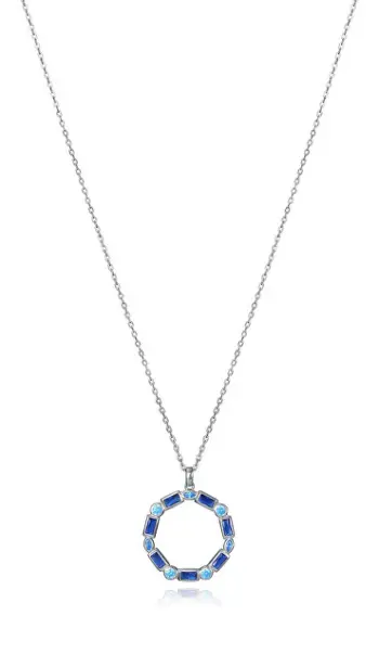 Qafore për femra Viceroy Elegant 9121C000-33, 45 cm, e argjendtë/kaltër
