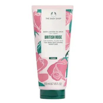 Losion për trup The Body Shop British Rose, 200 ml