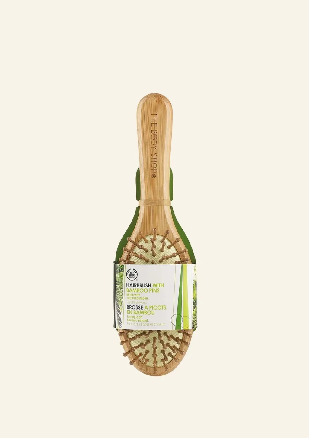 Krehër Ovale me Bamboo për Flokët 1 Copë - 1