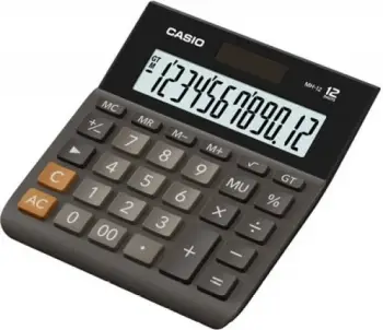Kalkulator Casio MH 12 BK-S, 12 shifra, i zi