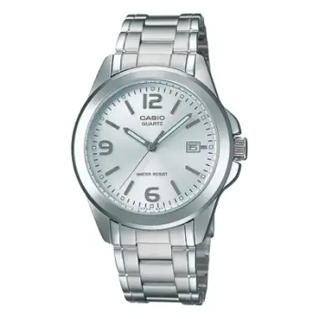 Orë dore Casio MTP-1215A-7A, e argjendtë