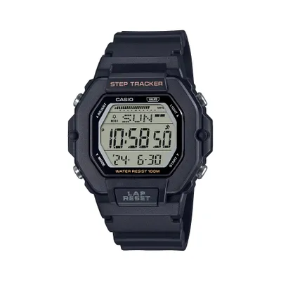Orë dore Casio LWS-2200H-1AV, e zezë - 1