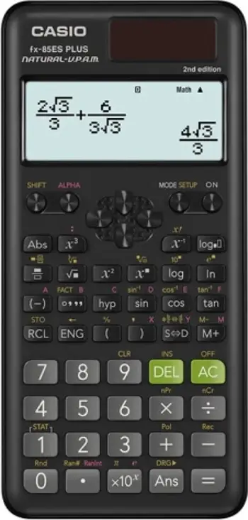 Kalkulator Casio (FX-85ES PLUS-2-SET), i zi