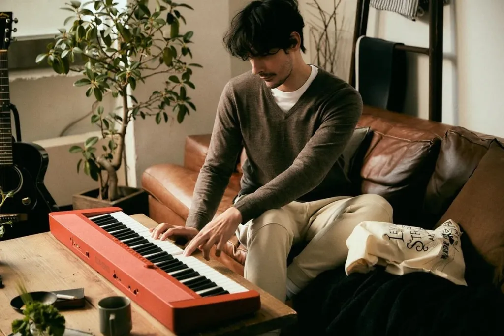 Sintezator digjital Casio CT-S1 61, i kuq - 1