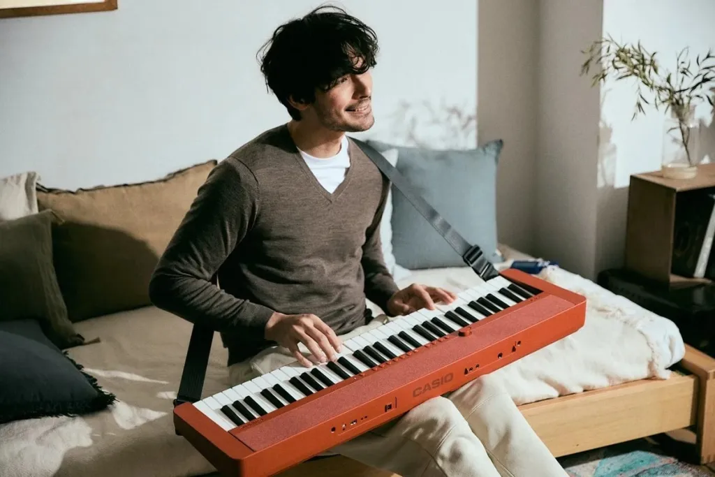 Sintezator digjital Casio CT-S1 61, i kuq - 10